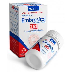 EMBROSITOL 3.6:1 SUPPORTS WOMEN'S HEALTH DIETARY SUPPLEMENT 30 FILM-COATED TABLETS